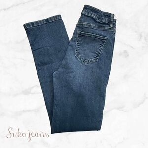 Suko High Rise Straight Leg Jeans – Size M – 31” Inseam – Stretch – Medium Wash